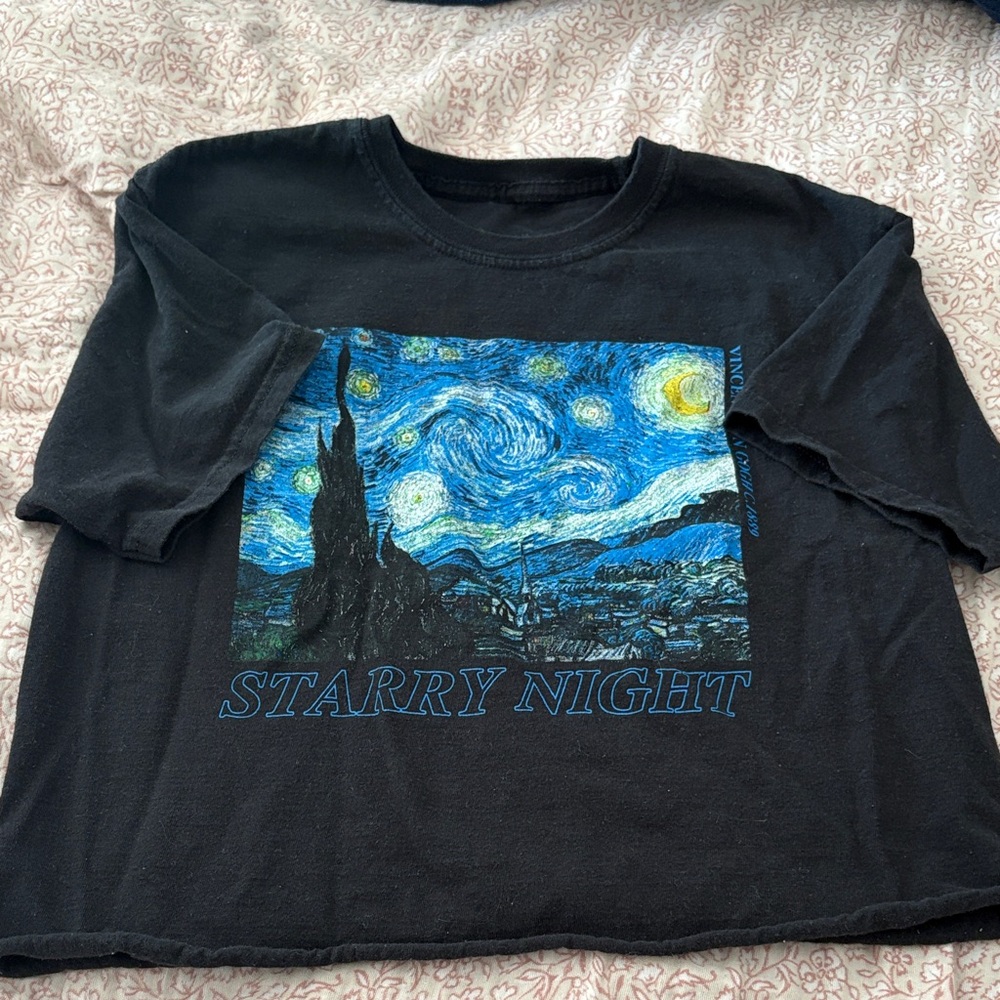 Starry Night Graphic T-Shirt